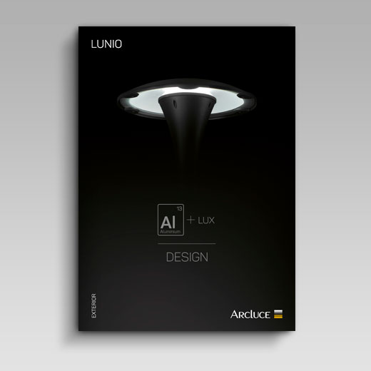 Brochure Arcluce LUNIO, illuminazione urbana