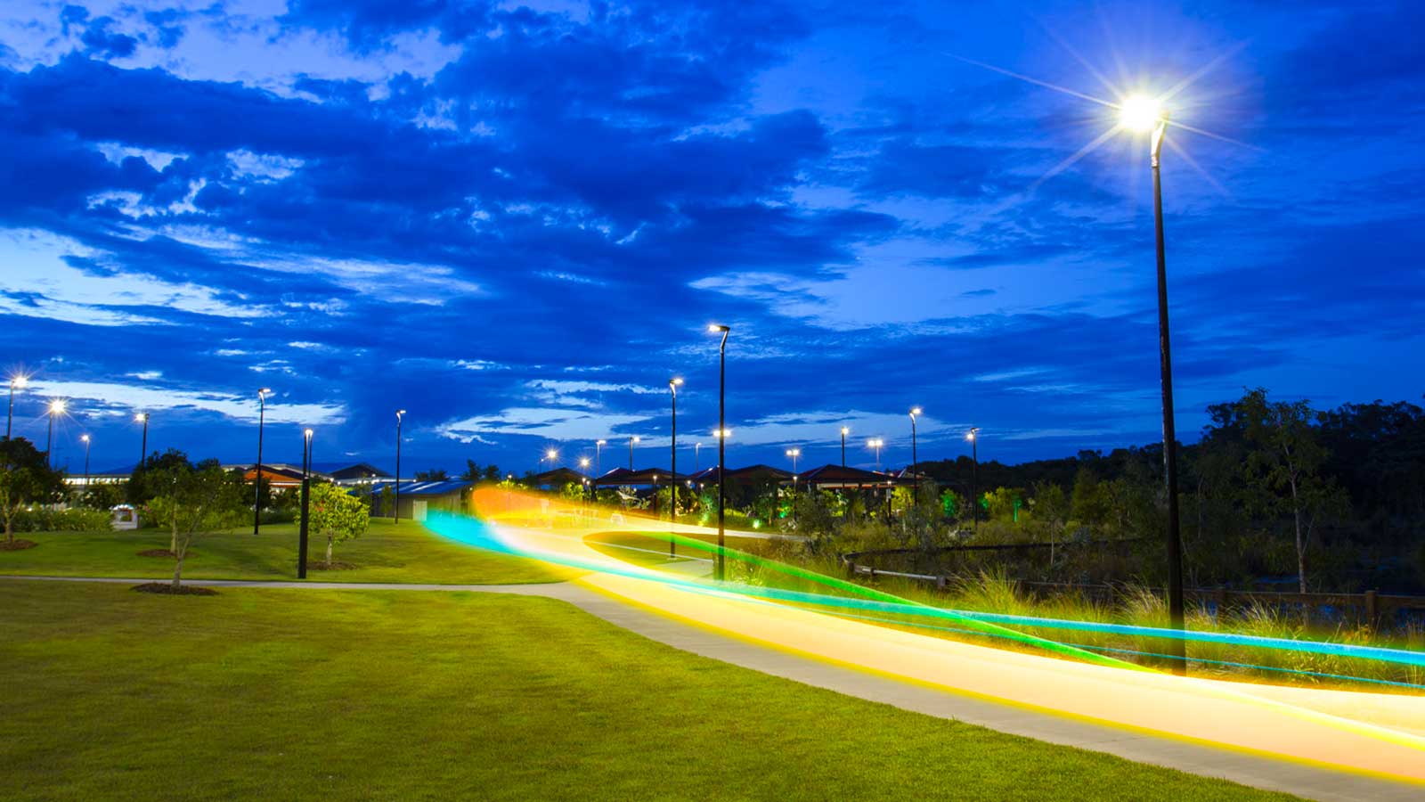 progetto illuminotecnico, progetti illuminotecnici, aura town centre - queensland’s sunshine coast, australia